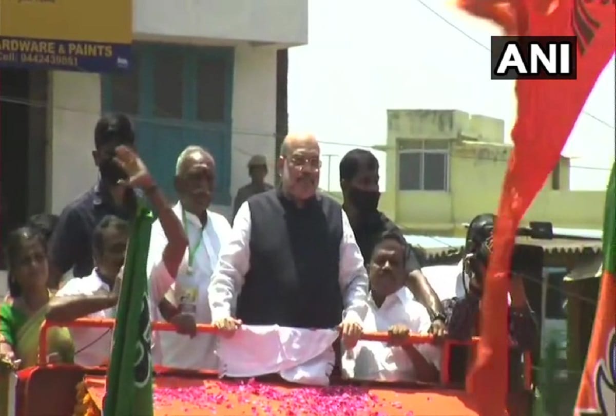 tamilnadu assembly election union home minister amit shah at kanyakumari live updates