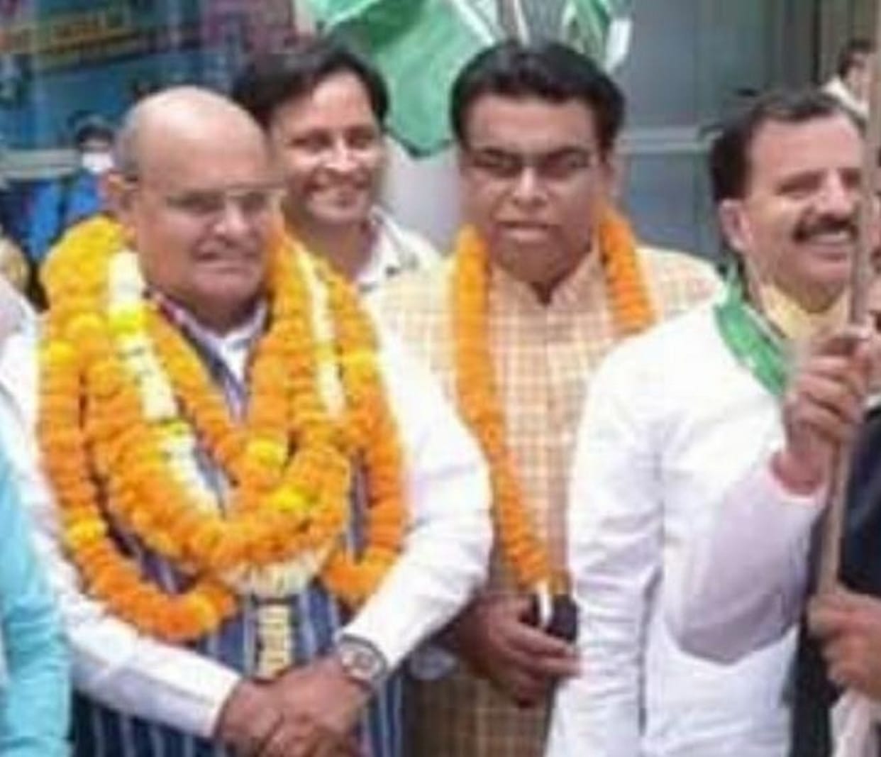Senior JDU leader KC Tyagi gave a statement in support of the kisan andolan