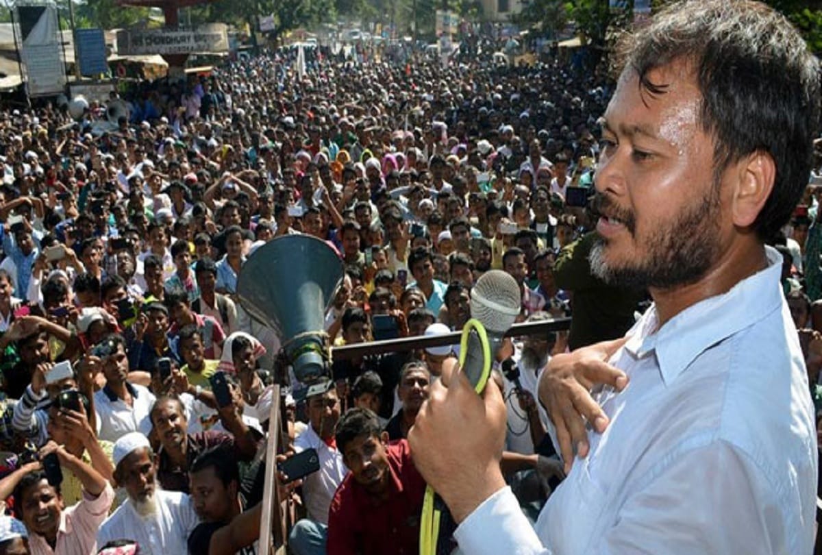 jailed activist akhil gogoi will contest election from sibsagar, Assam