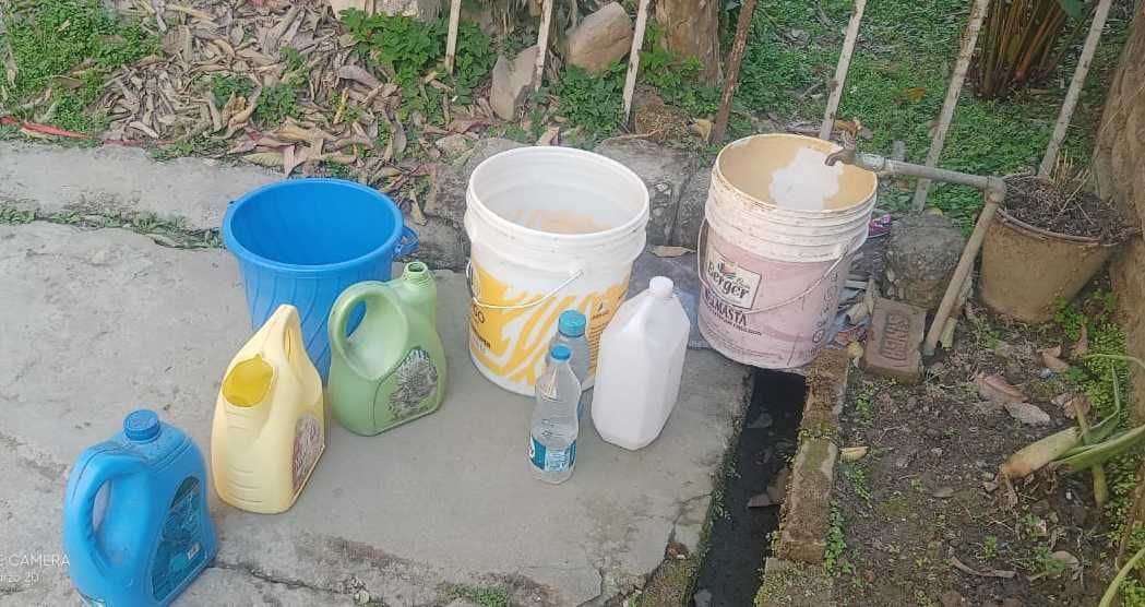 not getting water for drinking