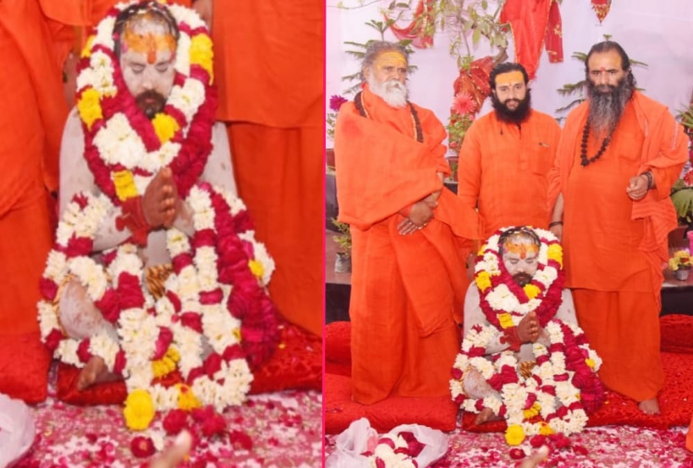 Haridwar Kumbh Mela 2021: Mauni baba become mahant of niranjani akhara after 12 year Hard austerity