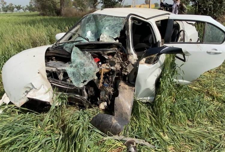 Two died in road accident in Fatehabad of Haryana