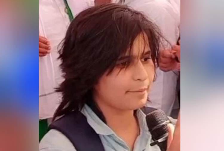 Girl who asked questions to Rakesh Tikait became famous