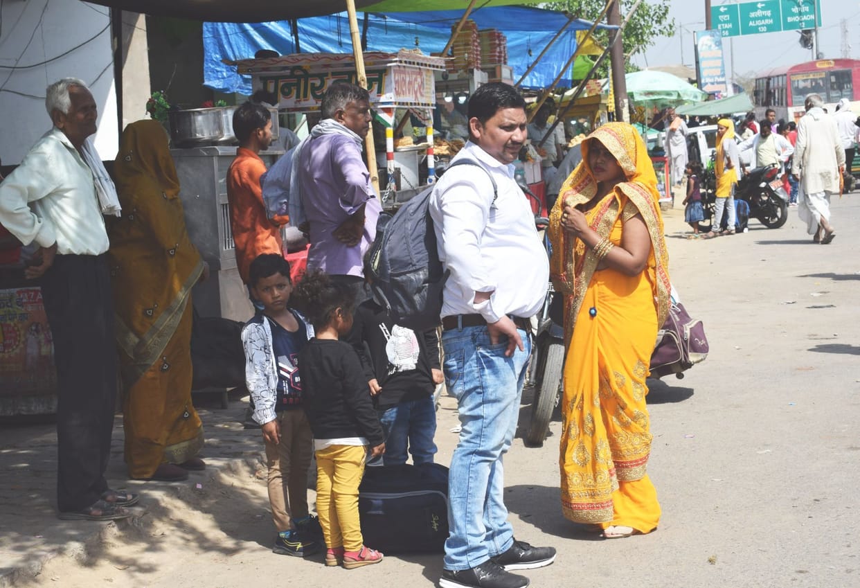 passenger worried in Mainpuri