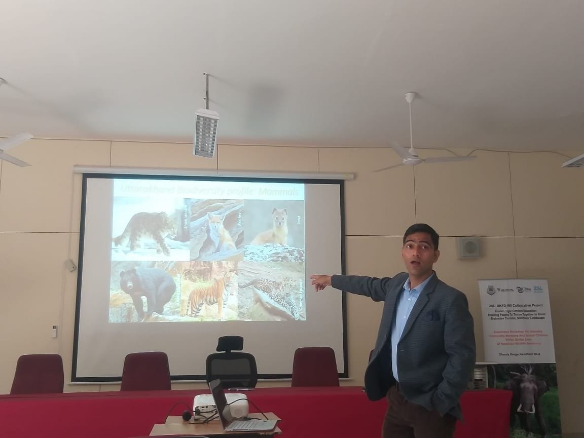 Students aware about wildlife conservation