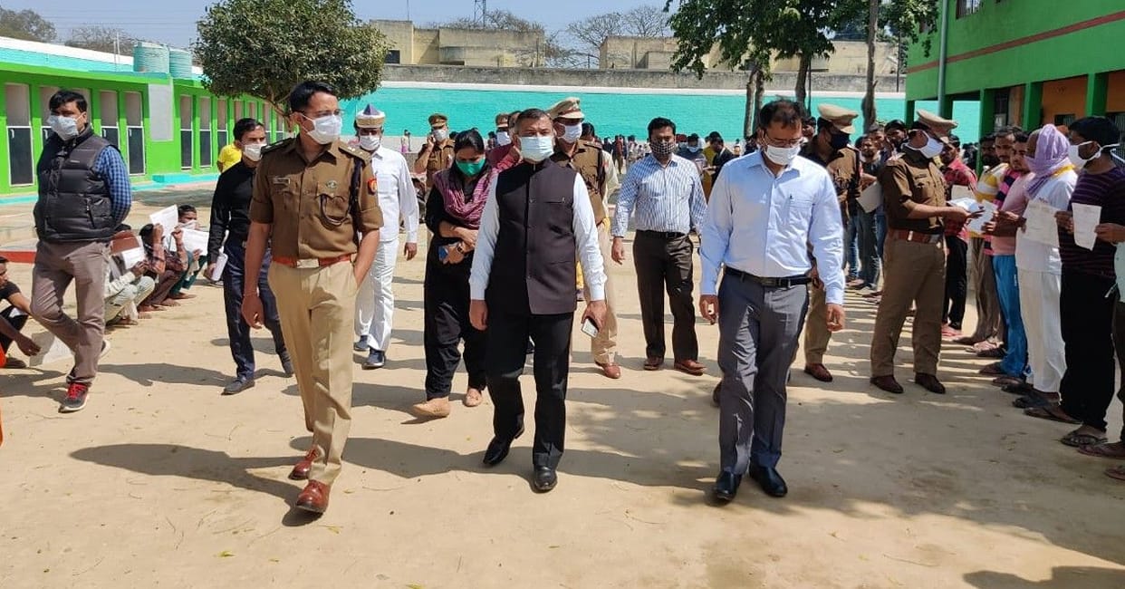 Hathras: Detainees not found wearing masks in District Prison Aligarh