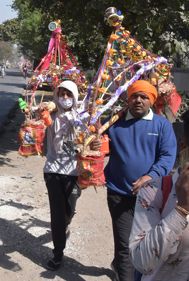 Highways started resonating with Bholenath's cheer