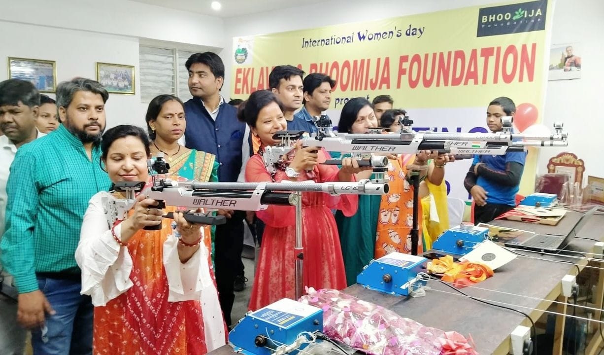 Women target in shooting competition
