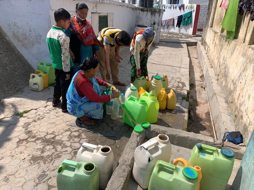 water crises Or no water In Pithauragarh