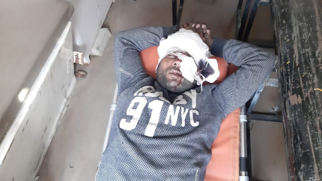 hariyana roadways bus colliod, five died, 32 injured