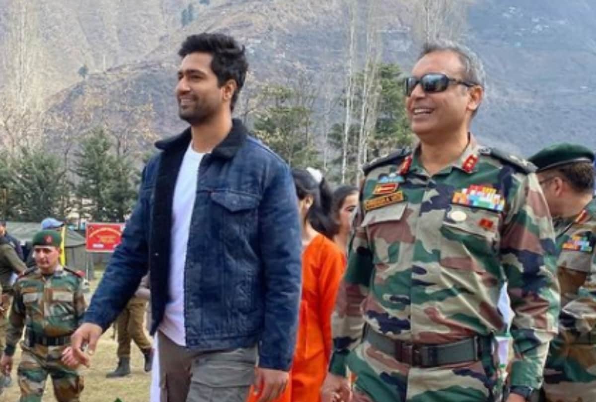 Vicky Kaushal shares photos from visits indian army base camp in uri