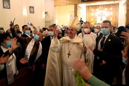 इराक में पोप फ्रांसिस