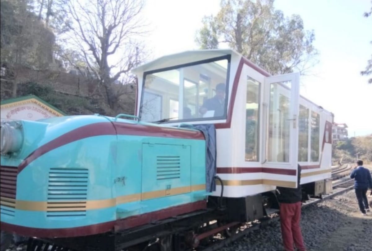rail motor car service restored soon on kalka shimla heritage railway track