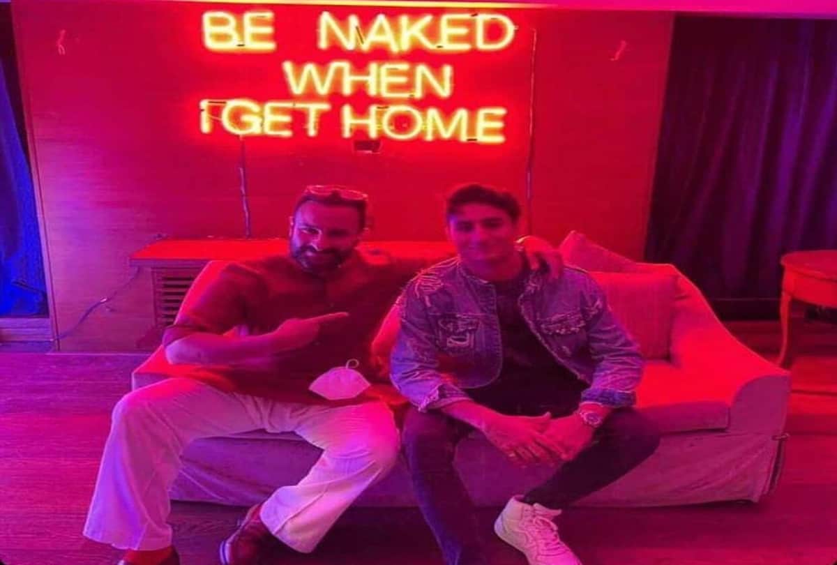 saif ali khan celebrated his elder son ibrahim ali khan birthday