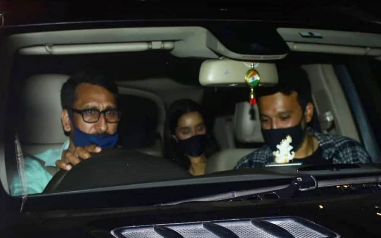 Shraddha Kapoor spotted in boyfriend Rohan Shrestha birthday party ranveer singh also joined photos gone viral