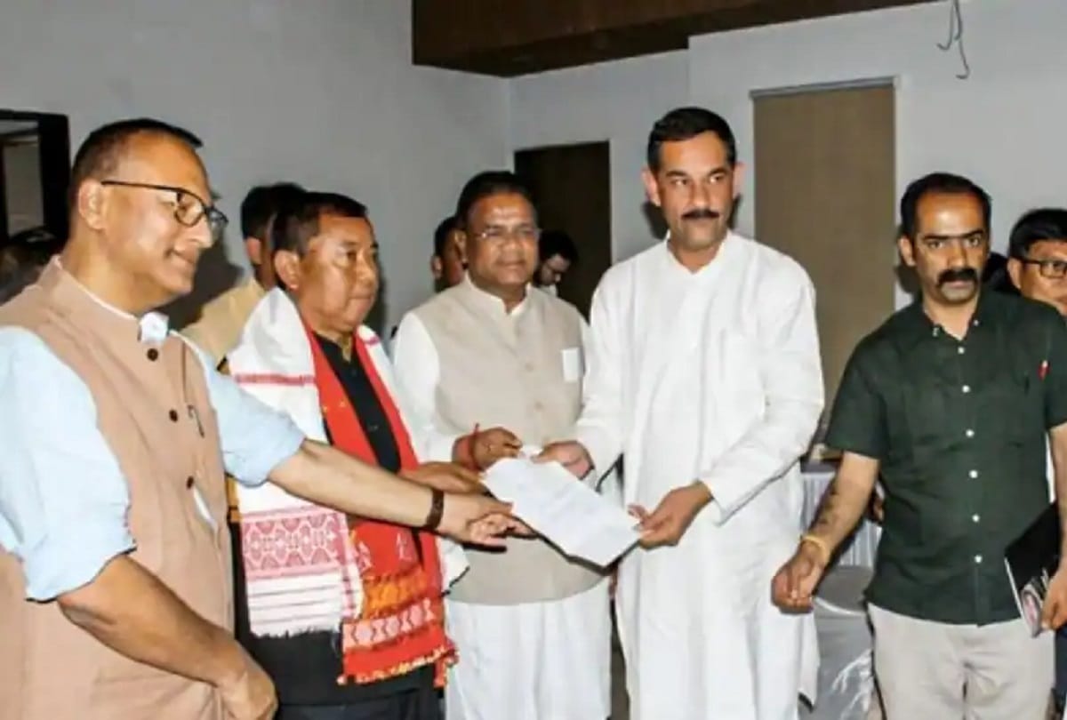 Assam Assembly Election 2021, After Denied poll ticket, Assam BJP minister Sum Ronghang joins Congress