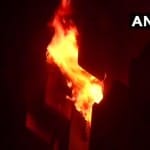 कोलकाता के एक बिल्डिंग में लगी आग