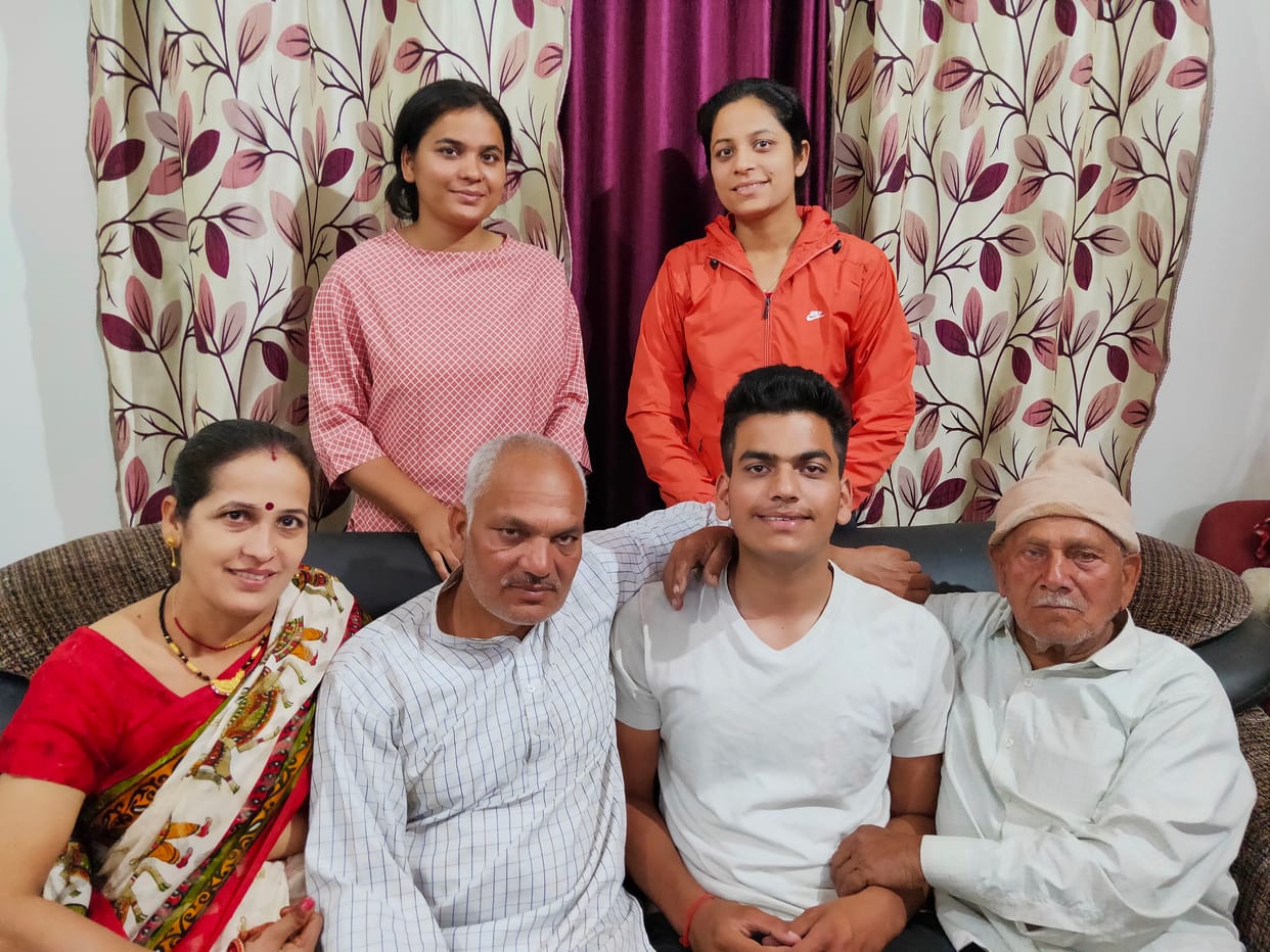 Ayush Selected for Navy