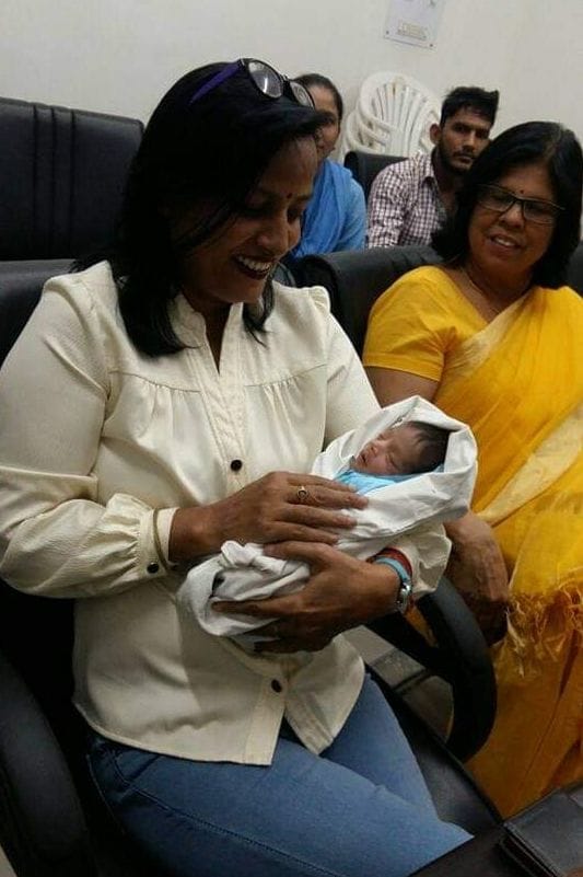After tht separation of her husbandd, she was able to support herself by education and self-reliance