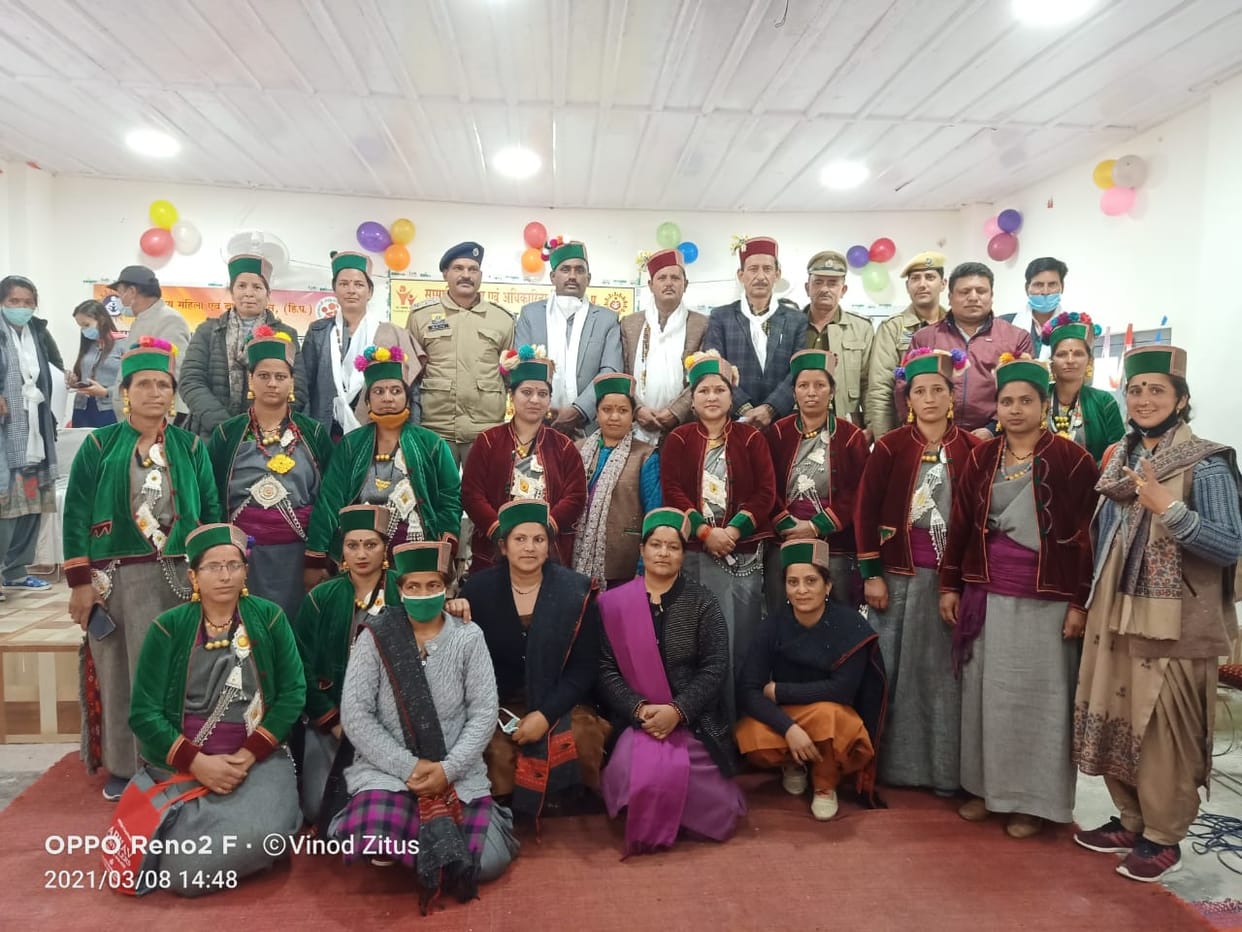 womens day celebreted in kinnaur