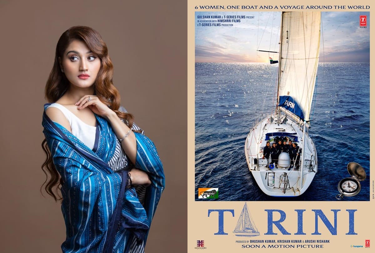 Arushi Nishank is all set to make her debut in bollywood with movie Tarini based on six courageous Indian women naval officers