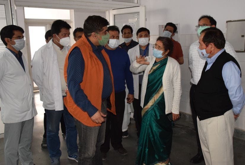 DG Health Inspects Rudrapur Hospital