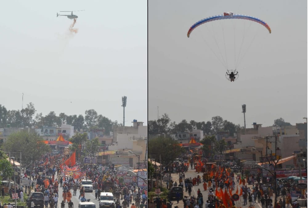 Haridwar Kumbh Mela 2021: Saints Give Message of women's Empowerment during peshwai photos