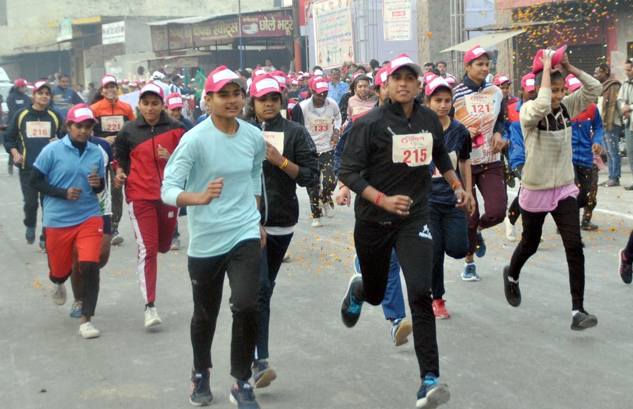 Suman topped in cross country race