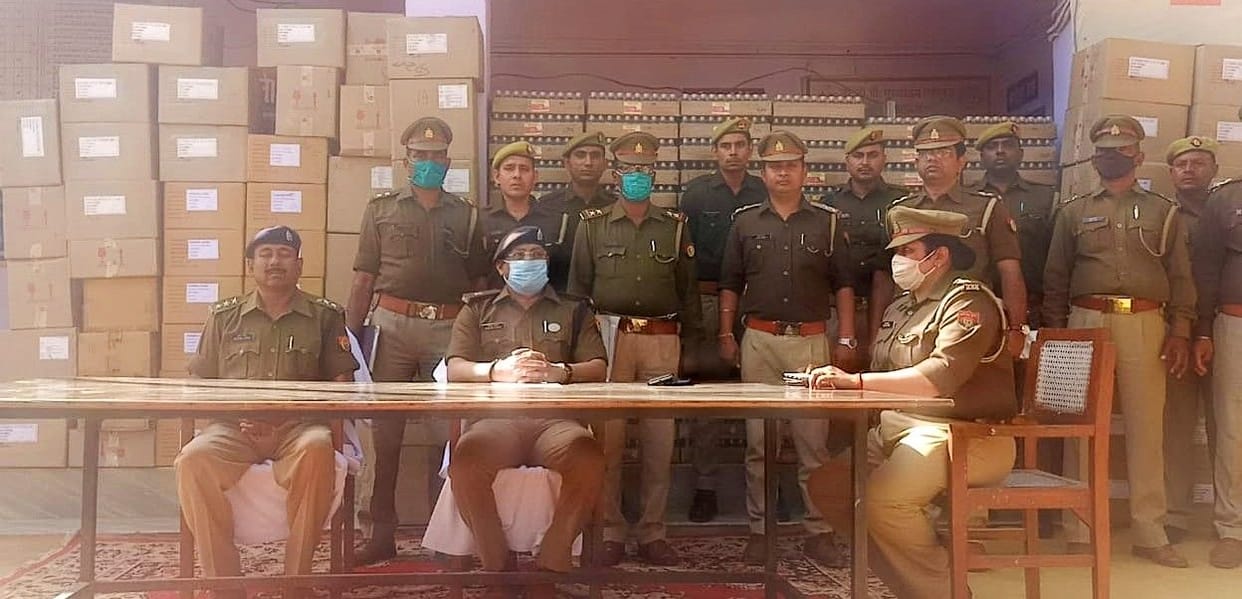 Hathras: Two accused who crossed 25 lakh drugs from the container arrested