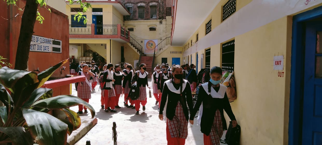 Seven girls students did not sit in pre board examination in Kanya School Una