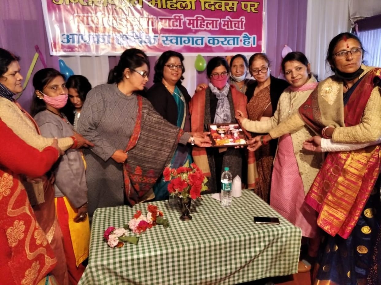 Womans Day in Ranikhet-Dwarahat
