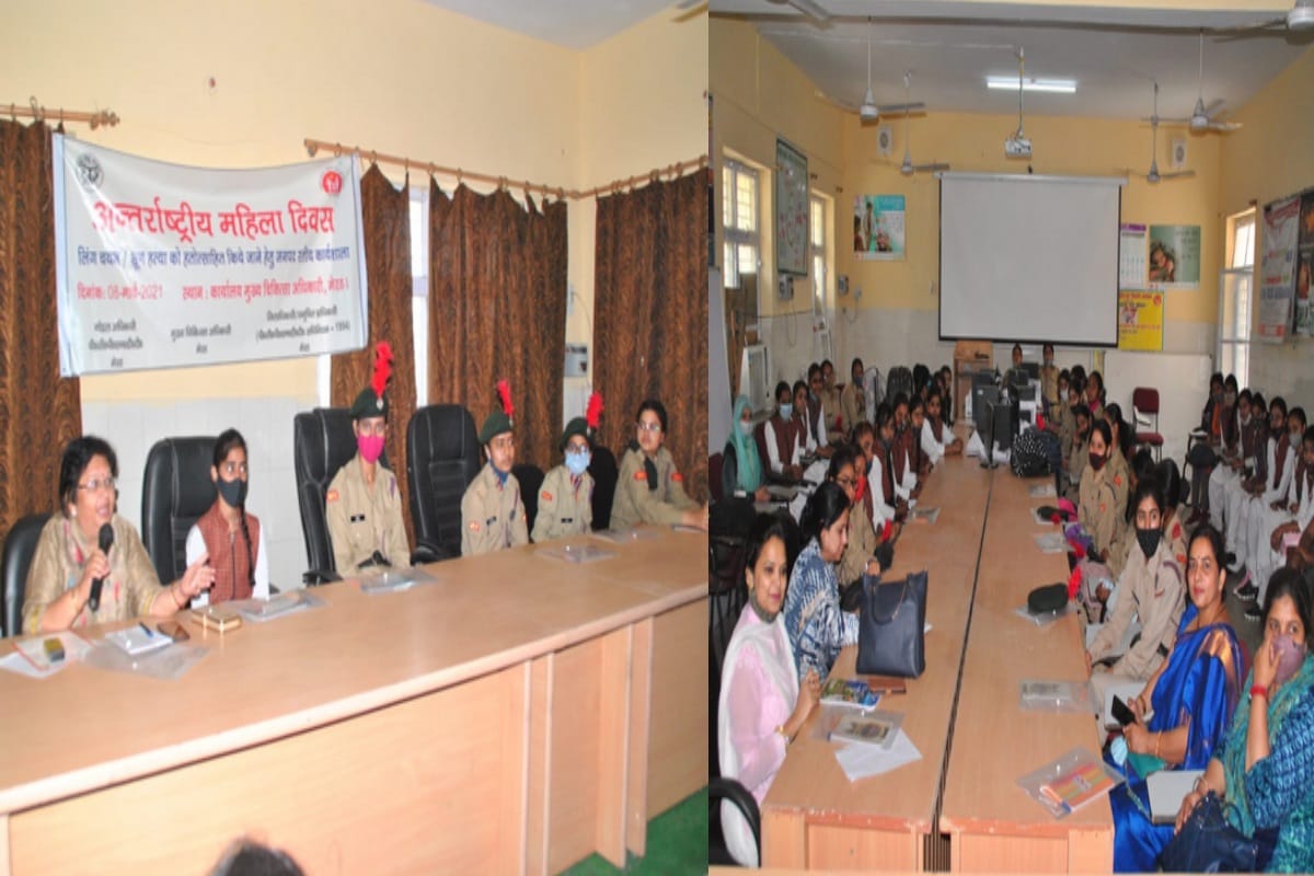 International Women's Day: Chief Medical Officer in Meerut commanded Gosthi handed over to NCC cadets in honor