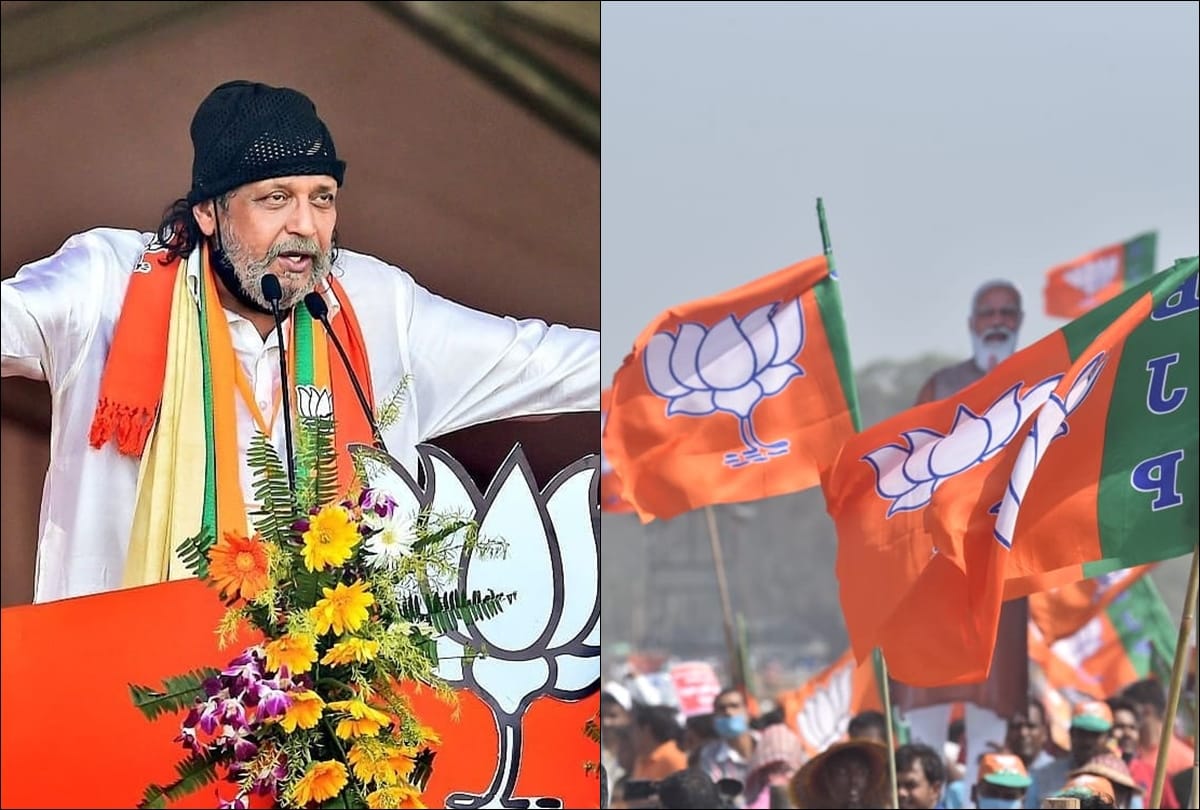 West Bengal assembly elections Mithun Chakraborty BJPs answer to outsider allegations by Trinamool Congress