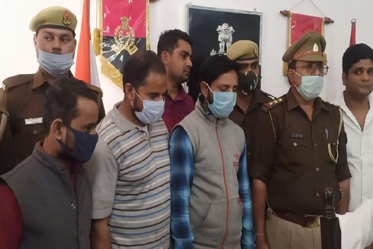 Saharanpur police has busted a gang and three accused arrested in Uttar Pradesh
