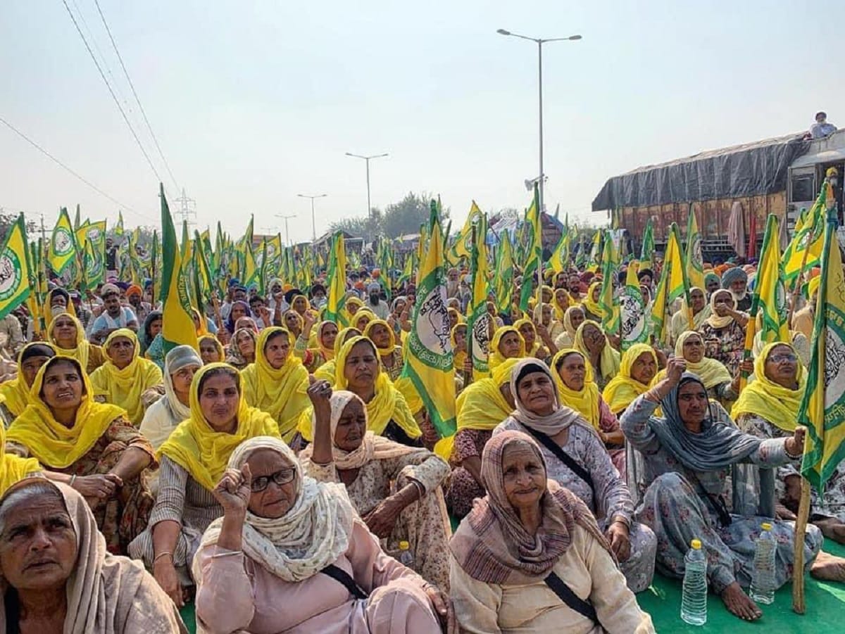 The participation of women will increased in farmers protest on the borders of Delhi