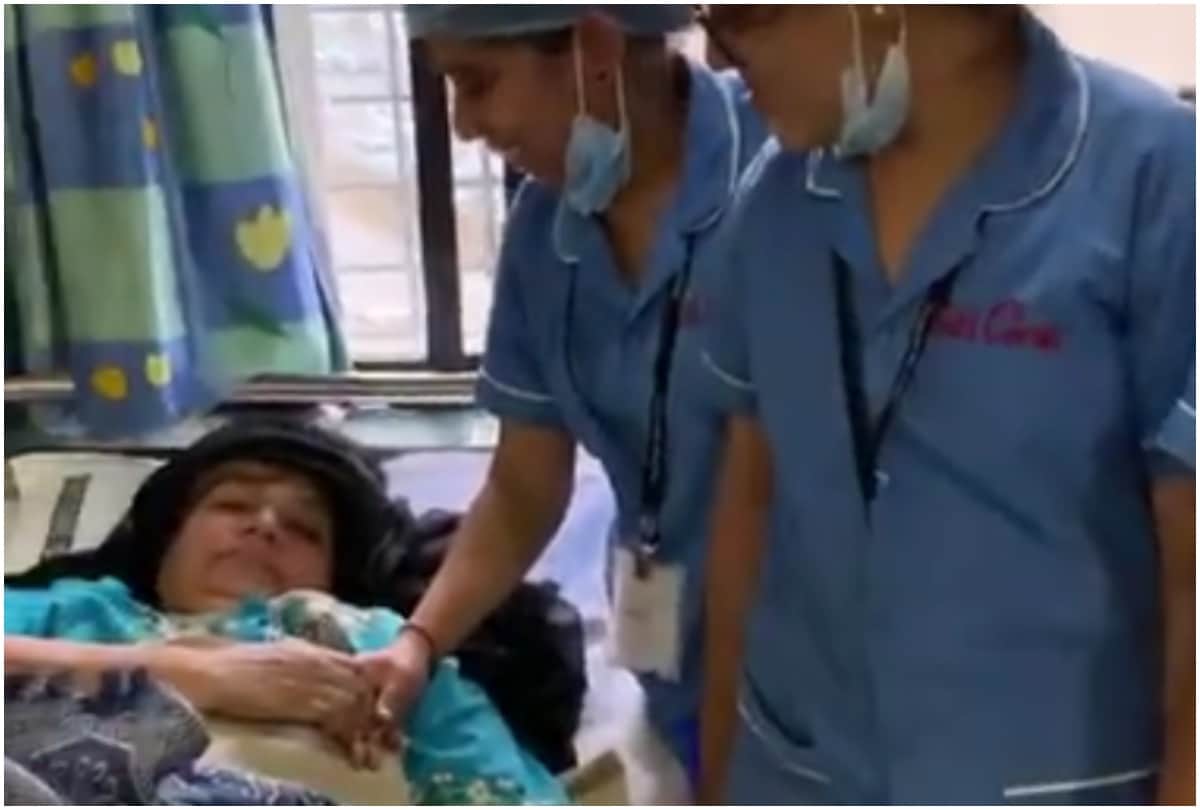 Rakhi Sawant Shares Emotional Video Of Hospital Nurses Taking Care Of Her Cancer Patient Mother