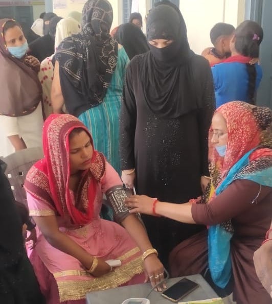 277 pregnant women screened in camp