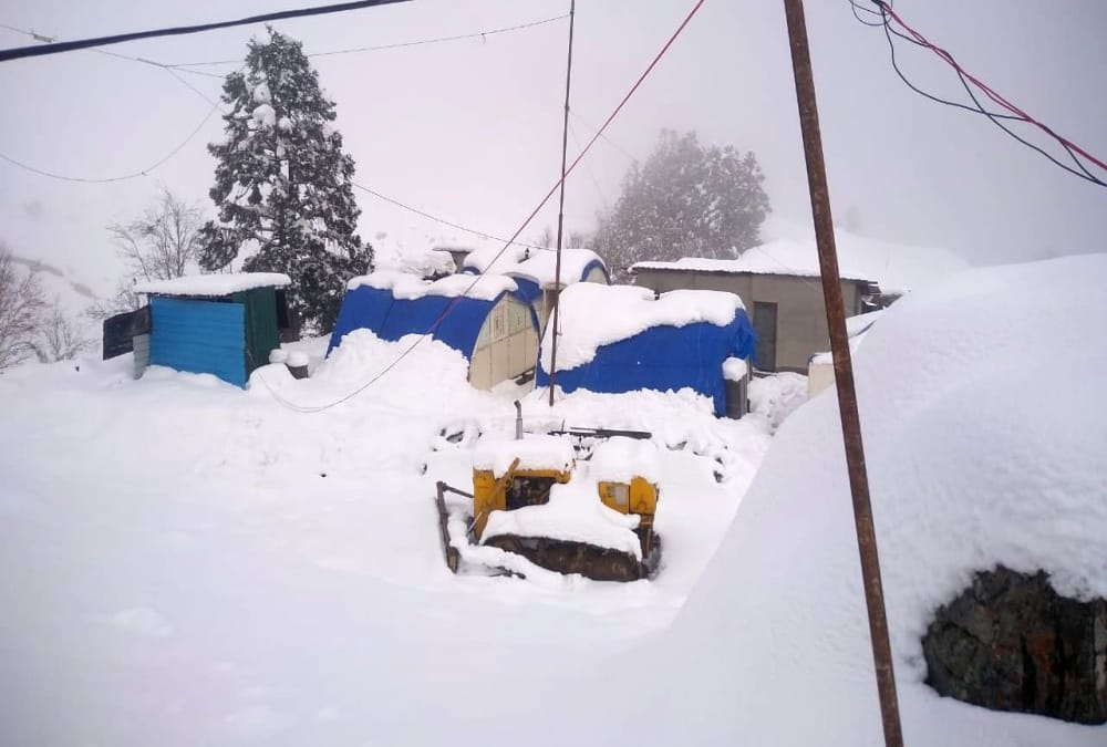 Uttarakhand Weather News : Thick Blanket of Snow in Kedarnath and Badrinath Awesome Photos