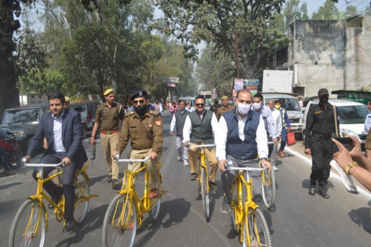 Workers bicycles abandoned in Corona pandemic will run on rent in Bijnor, DM started project from Collectorate