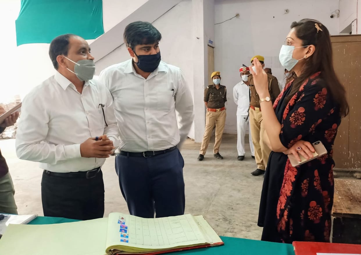 DM inspection in ballia