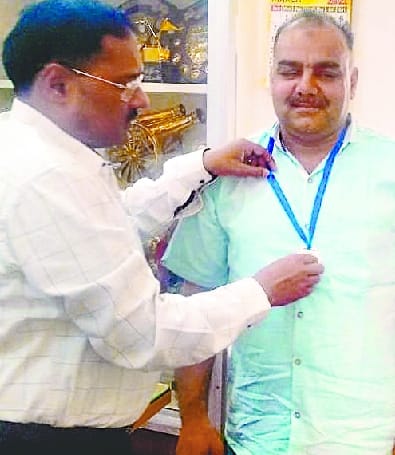 PAC's kabaddi player shows strength in shooting, jerk silver medal