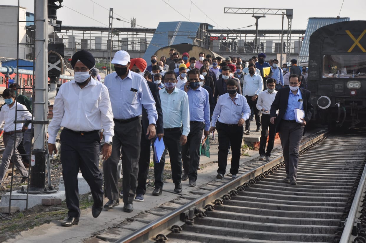 Railway line will be laid from Daulatpur Chowk to Mukerian