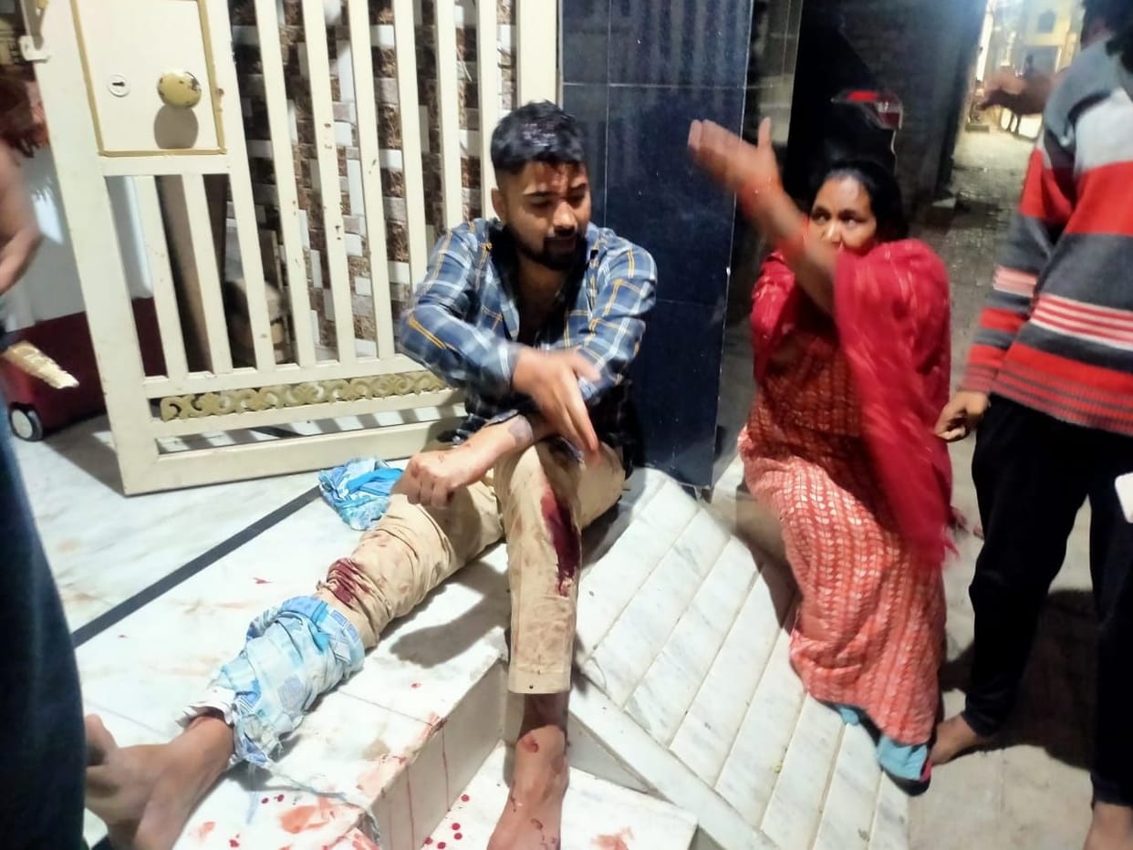 attack in Hansi's krishna colony's family