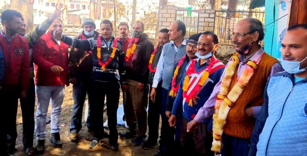 Jagdish elected Employees Union Branch Head