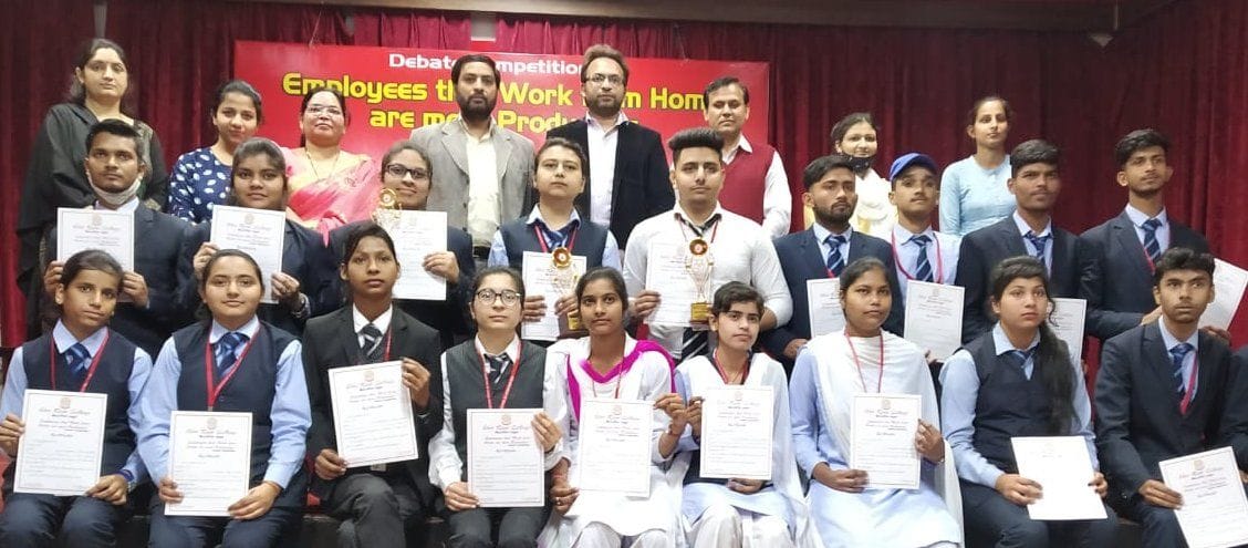 Debate competition in Shriram College