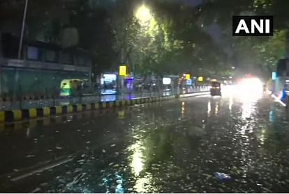 weather became pleasant due to rain and thunderstorms in ्elhi-ncr electicity cut off in ghaziabad