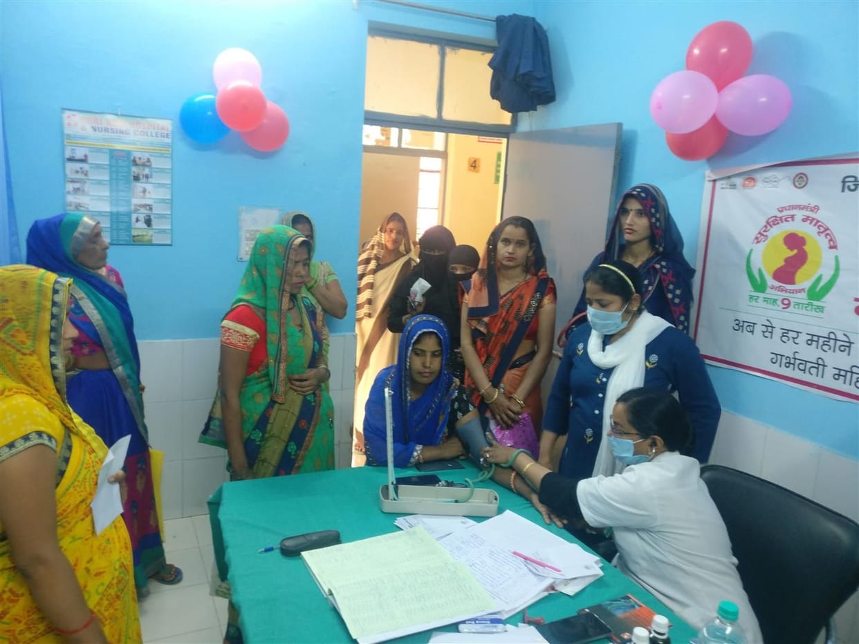 pregnant women tested at CHC