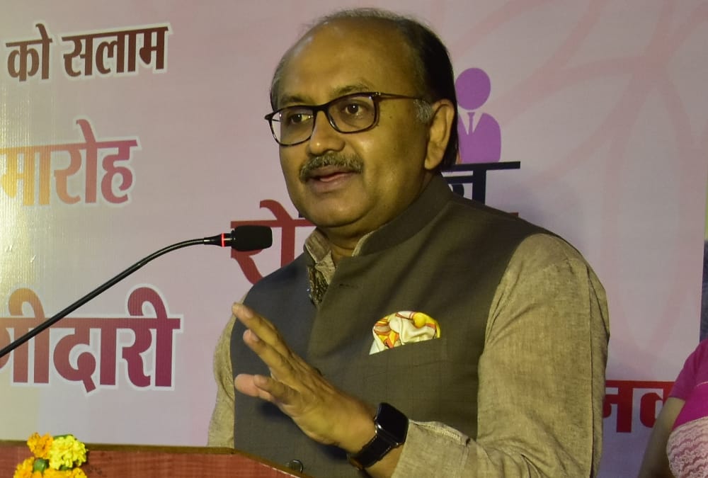 Udyamita ko salaam programme with amar ujala and icai in lucknow.
