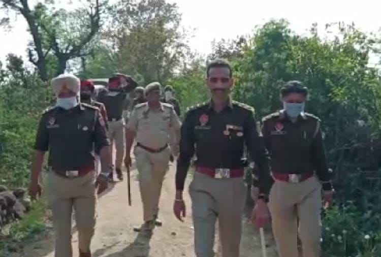 Search Operation Conduct in Pathankot after two suspects appeared
