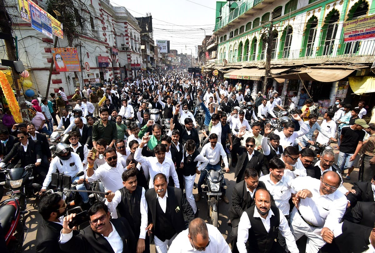 Education tribunal case: Lawyers show strength by removing bike rally